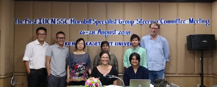 The First IUCN SSC Hornbill Specialist Group Steering Committee Meeting